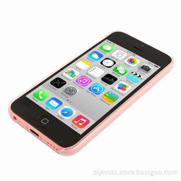 Crown Pattern Plastic Case for iPhone 5C